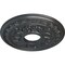 Ekena Millwork Baltimore Ceiling Medallion (Fits Canopies up to 5 1/2"), 15 3/8"OD x 4 1/4"ID x 1 1/2"P, Pewter CM15BAPES - alternate 2